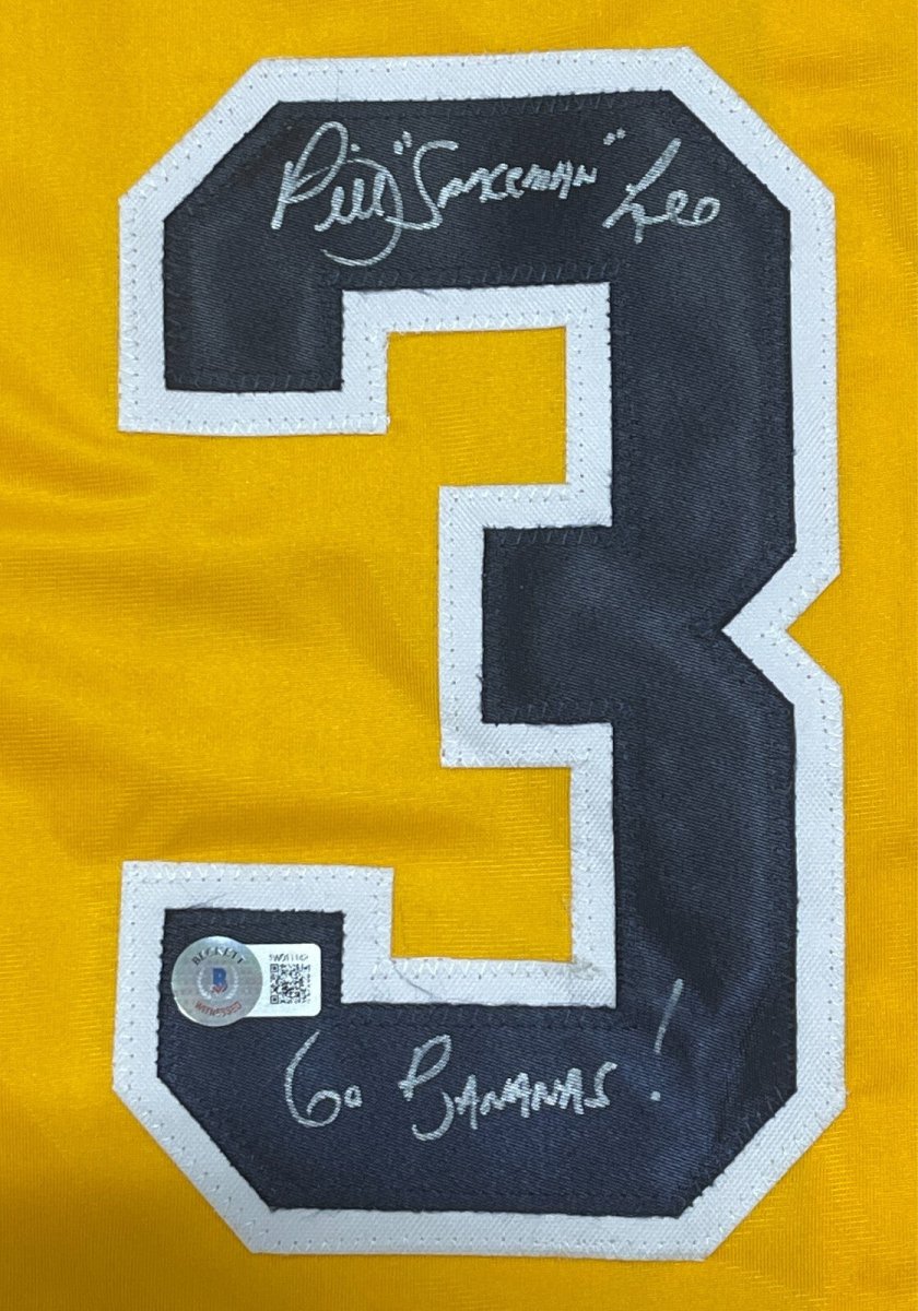 Bill Lee Signed Savannah Bananas Custom Jersey w/ Go Bananas Beckett W BAS COA
