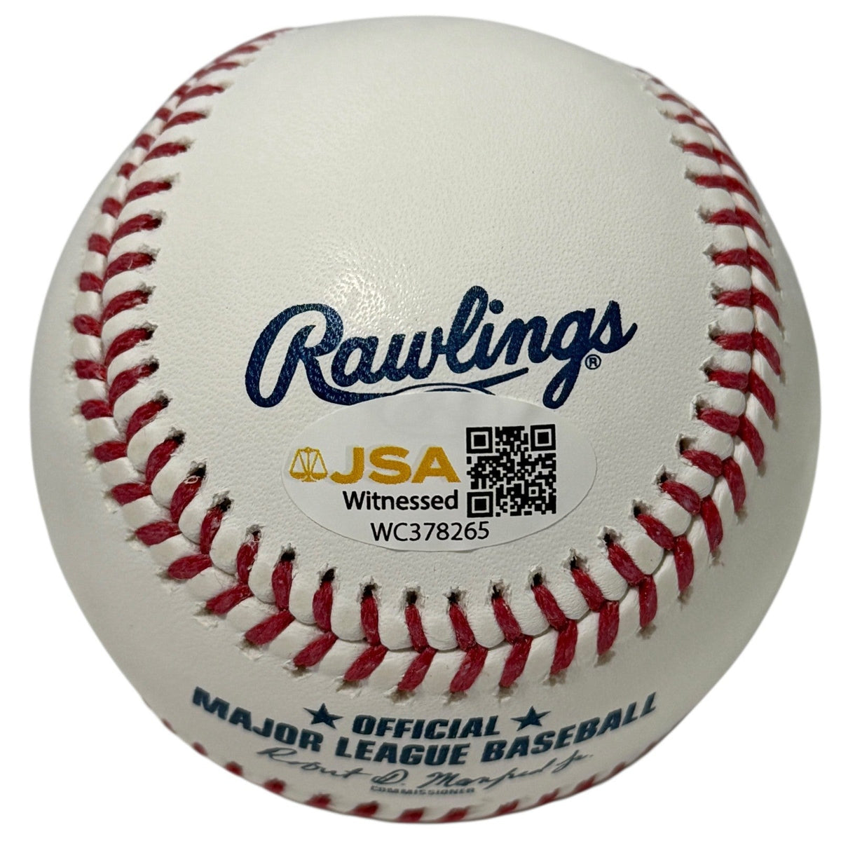 Kevin Mitchell Signed Autographed ROMLB Baseball w/ 89 NL MVP JSA Witness COA