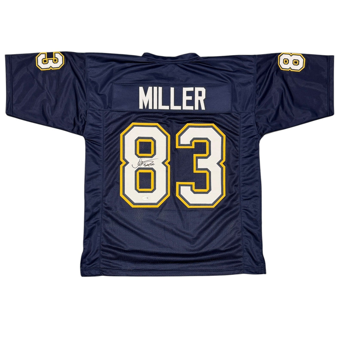Anthony Miller Signed SD Chargers Custom Jersey w/ 5x Pro JSA Witness COA