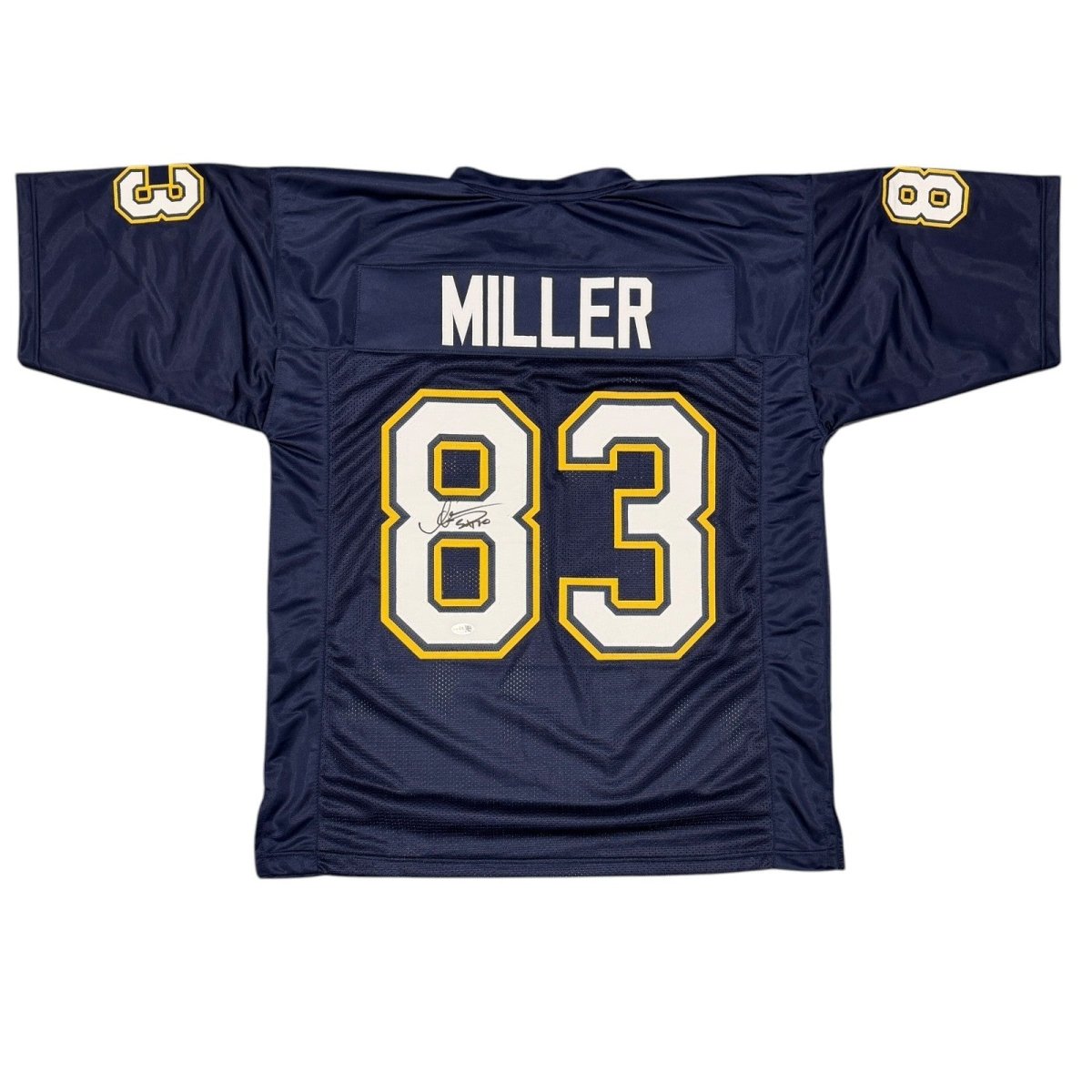 Anthony Miller Signed SD Chargers Custom Jersey w/ 5x Pro JSA Witness COA