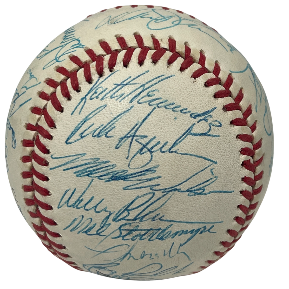 1988 New York Mets Team Signed Autograph ONL National League Baseball JSA LOA C