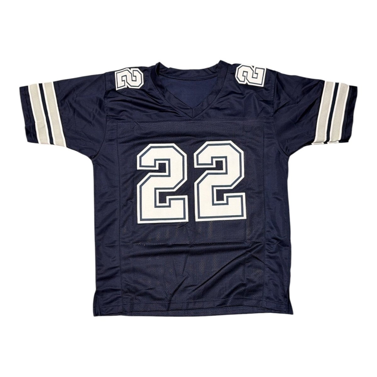 Emmitt Smith Signed Autographed Dallas Cowboys Custom Jersey JSA Witness COA