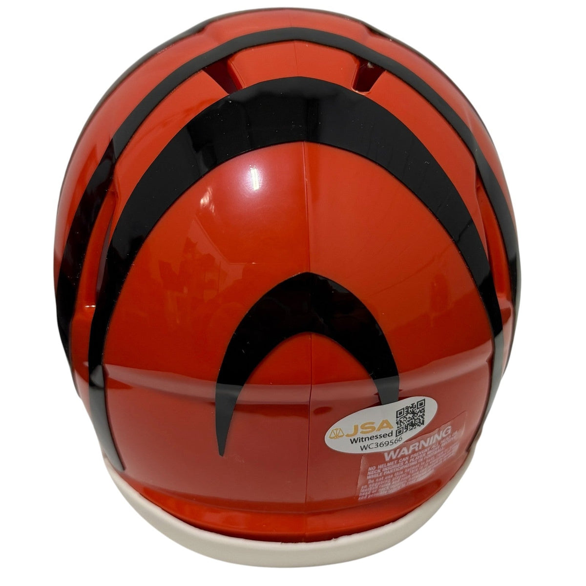 Ken Anderson Signed Cincinnati Bengals Speed Mini Helmet 81 MVP JSA Witness COA