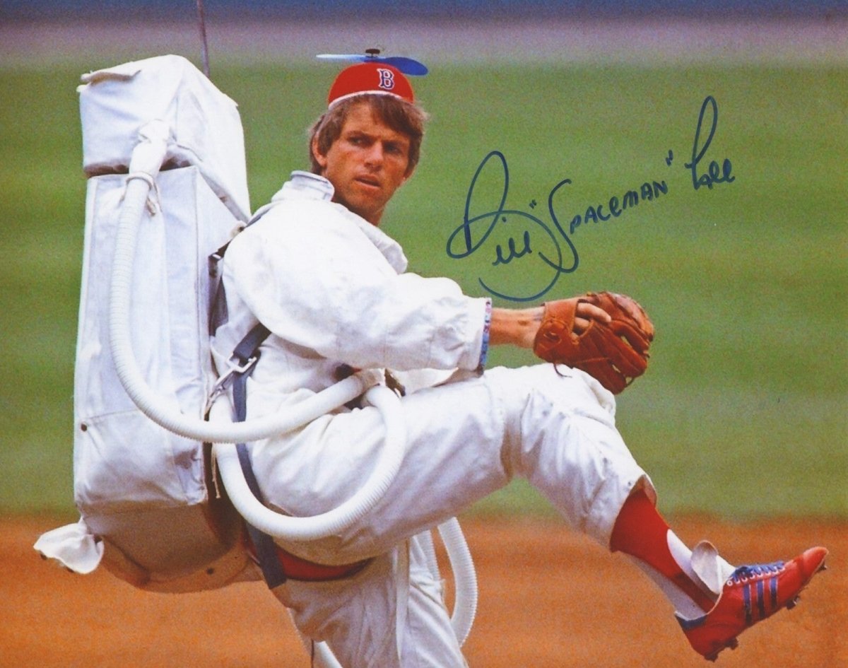 Bill "Spaceman" Lee Signed Autographed Boston Red Sox 8x10 Photo LSCM COA #2