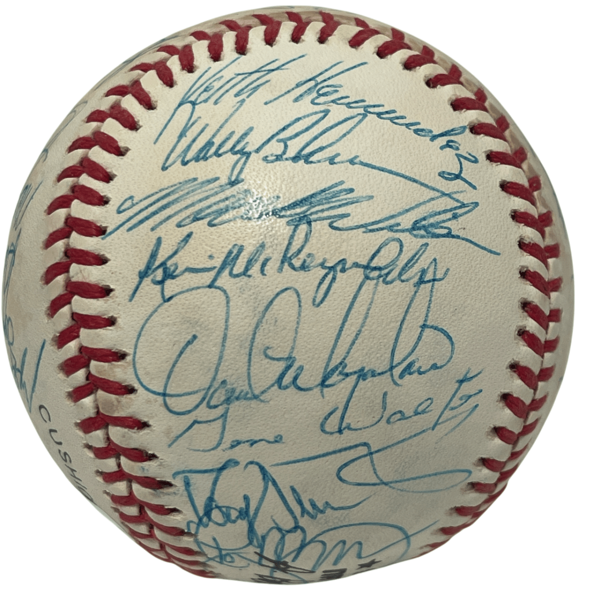 1987 New York Mets Team Signed Autographed ONL National League Baseball JSA LOA