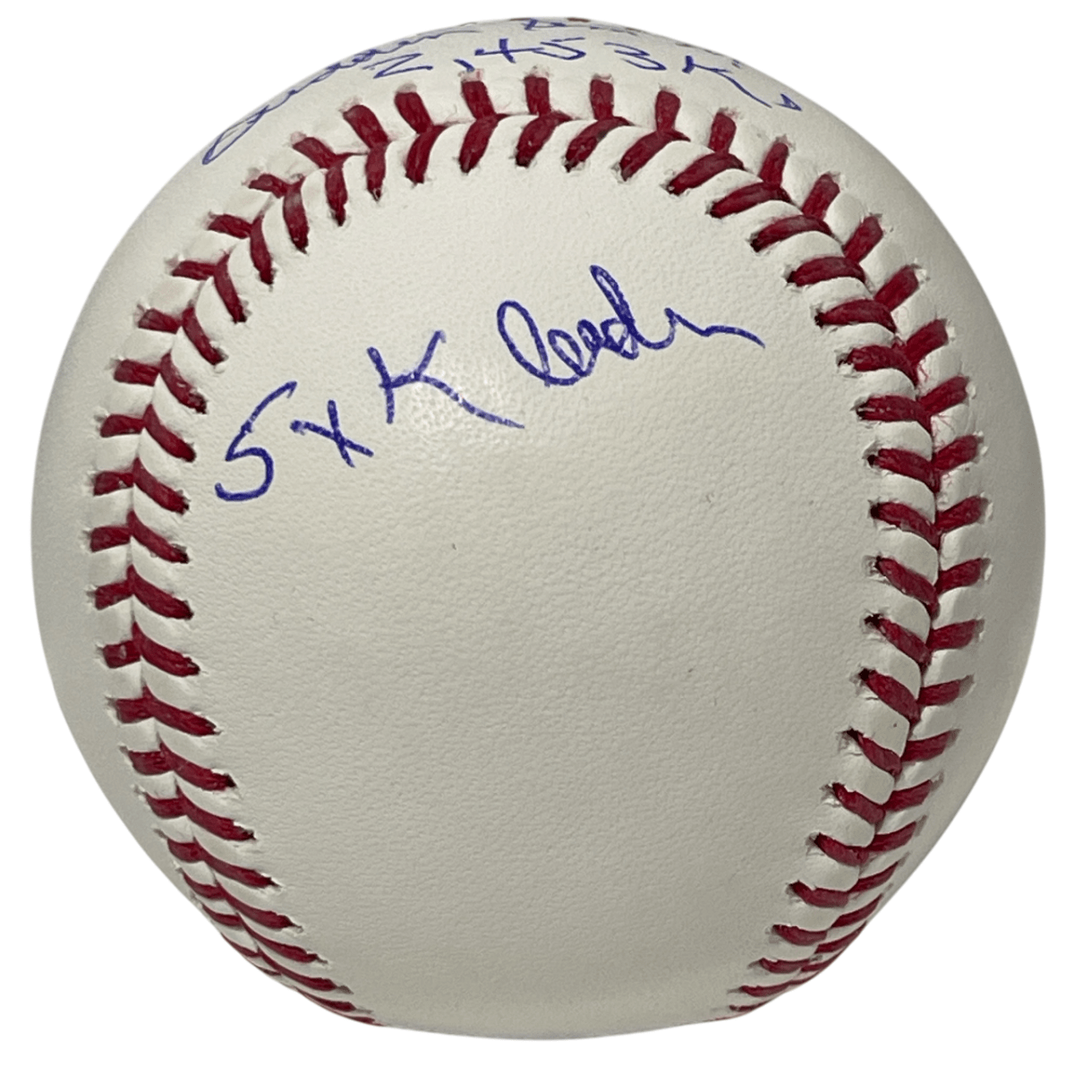 Sam McDowell Signed ROMLB Baseball w/ 4 Insc Beckett Witness BAS COA Cleveland