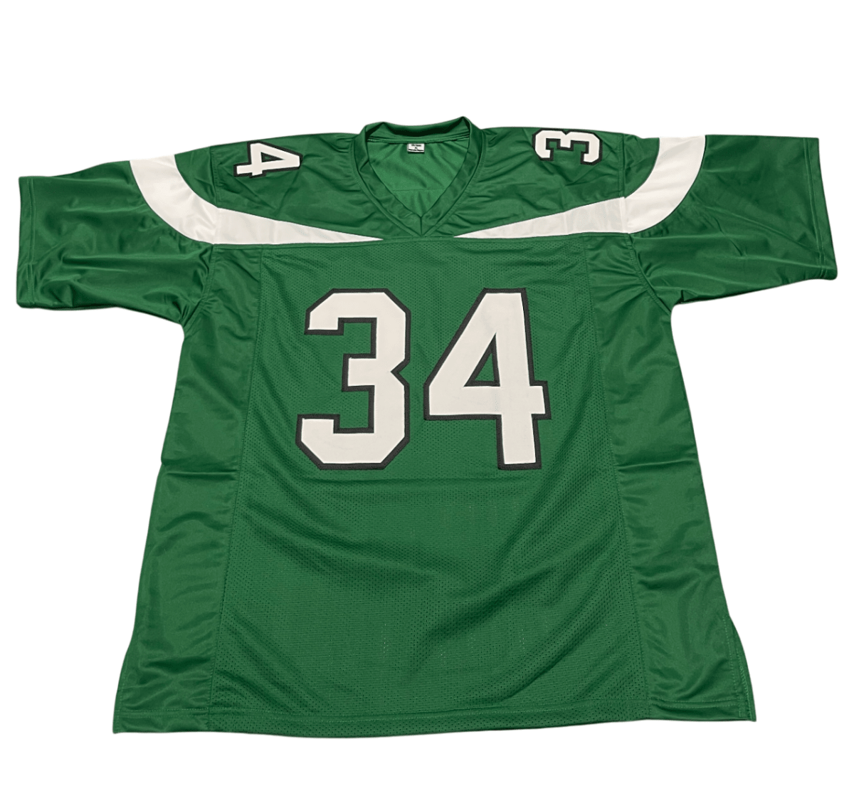 Justin Hardee Sr. Signed New York Jets Custom Green Jersey TRISTAR Holo COA