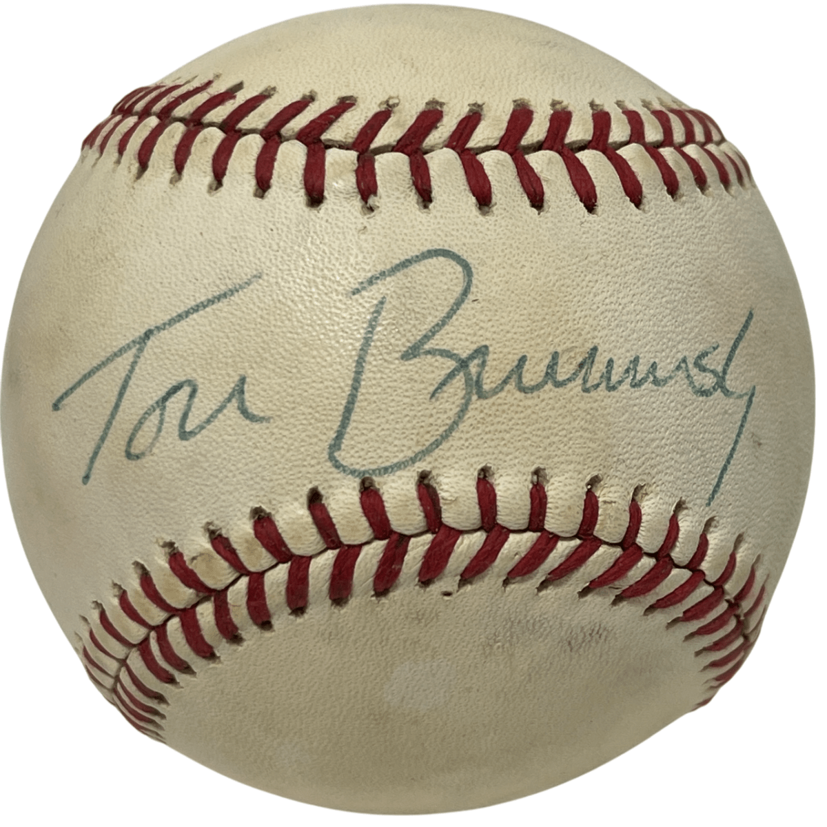 Tom Brunansky Signed National League ONL Baseball Minnesota Twins LSCM COA