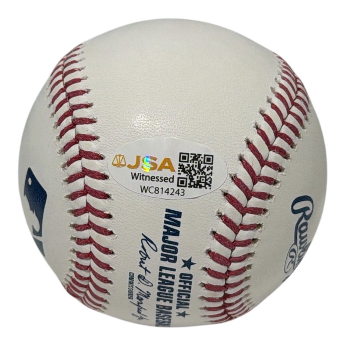 Dave Stewart Signed Autographed ROMLB Baseball w/ 1989 WS MVP JSA Witness COA