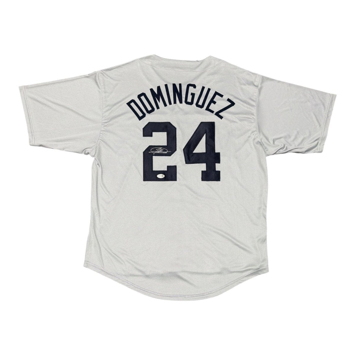 Jasson Dominguez Signed Autographed New York Yankees Custom Jersey JSA COA