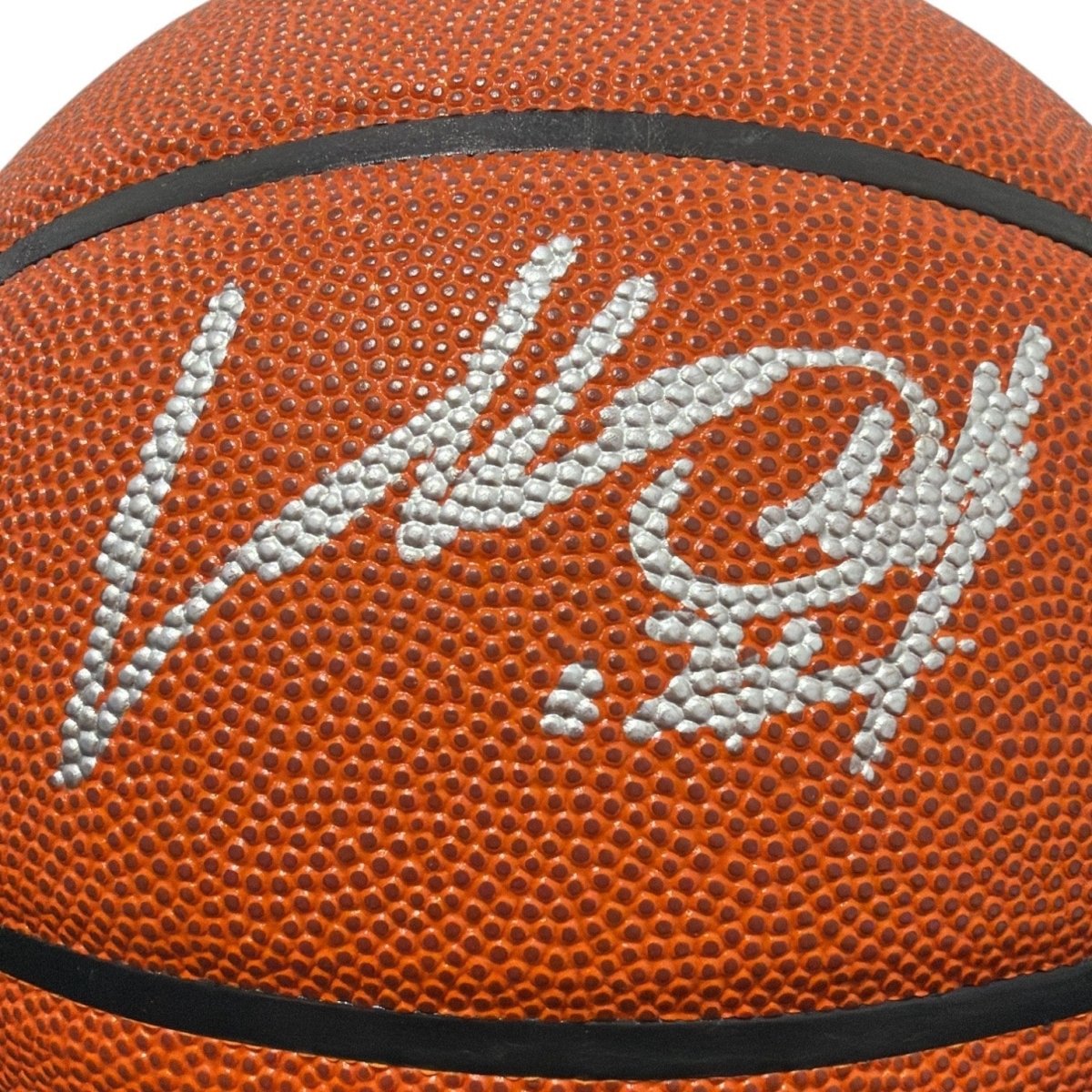 Charles Oakley Signed Autographed Wilson NBA Basketball JSA Witness COA