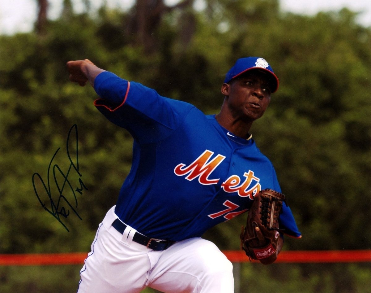 Rafael Montero Signed Autographed New York Mets 8x10 Photo LSCM COA #3