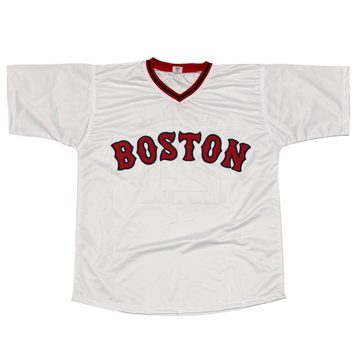 Mike Torrez Signed Red Sox Custom Jersey w/ The Curse of the Bambino JSA Wit COA