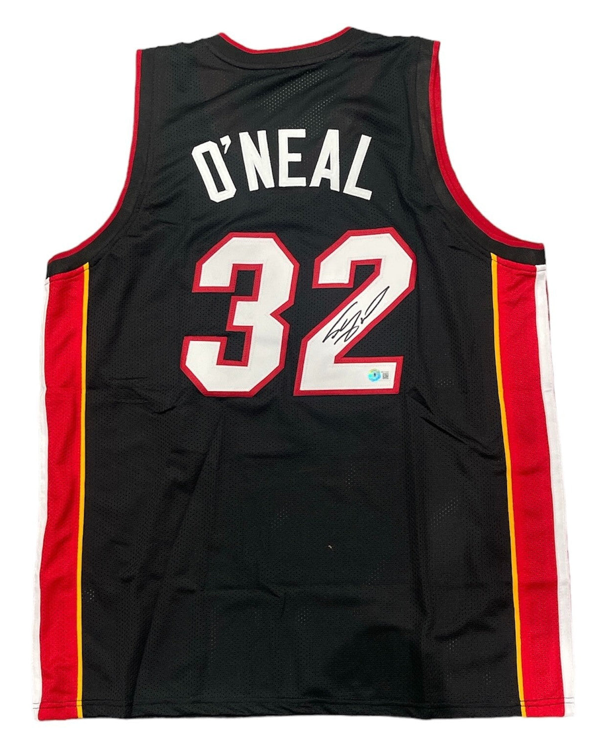 Shaquille O'Neal Signed Diesel Miami Custom Jersey Beckett Witness BAS COA