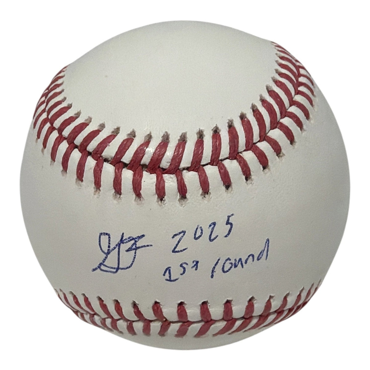 Gavin Fien Signed Autographed ROMLB Baseball w/ 2025 1st Round JSA COA Nationals