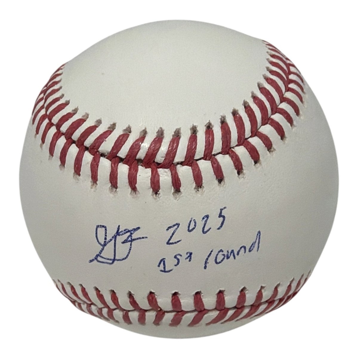 Gavin Fien Signed Autographed ROMLB Baseball w/ 2025 1st Round JSA COA Nationals