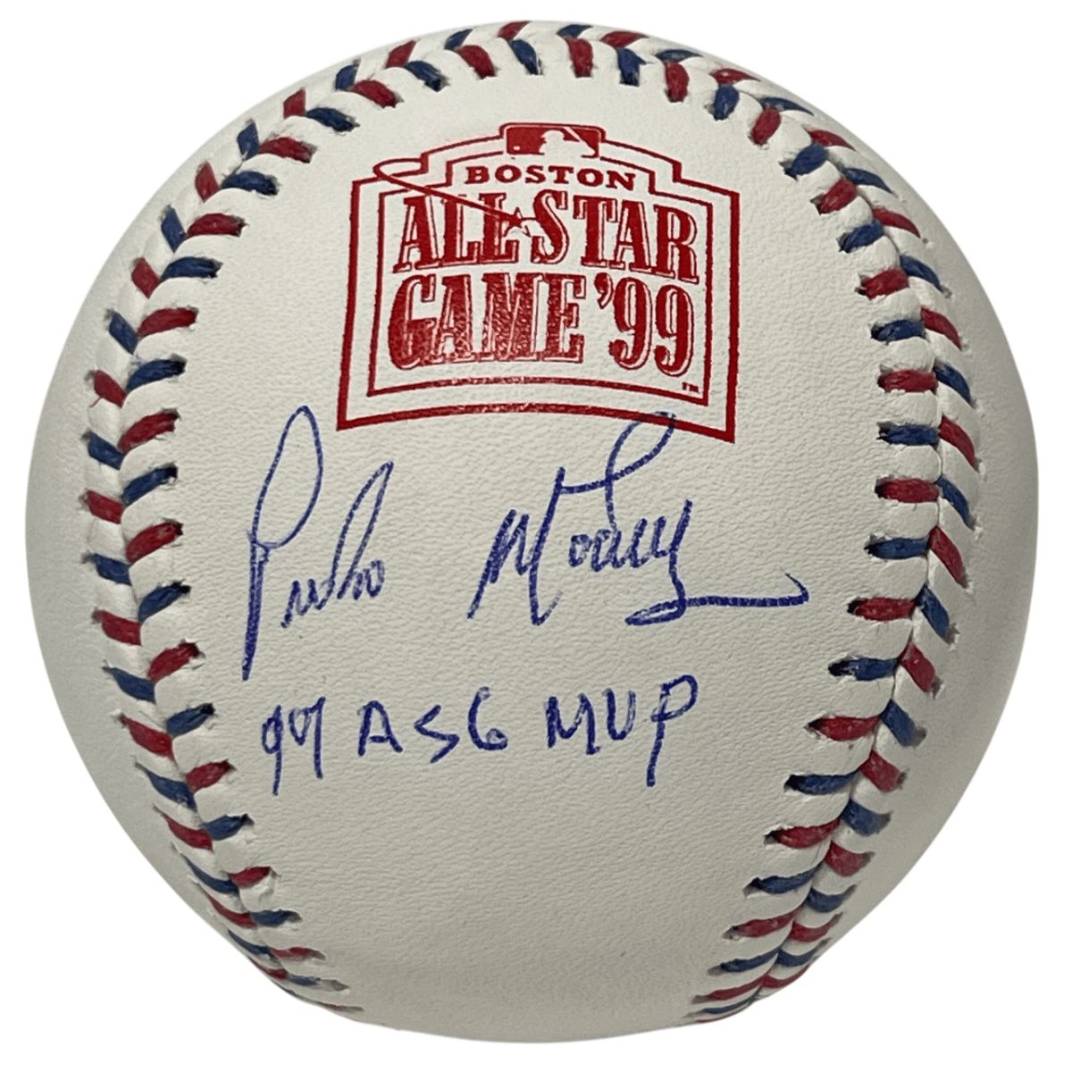 Pedro Martinez Signed 1999 All Star Baseball w/ 99 ASG MVP Beckett Wit BAS COA