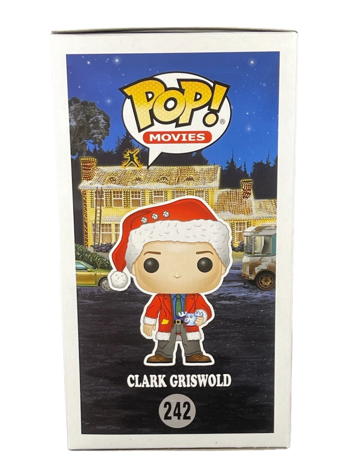 Chevy Chase Signed Auto Clark Griswold Christmas Vacation Funko Pop #242 BAS COA