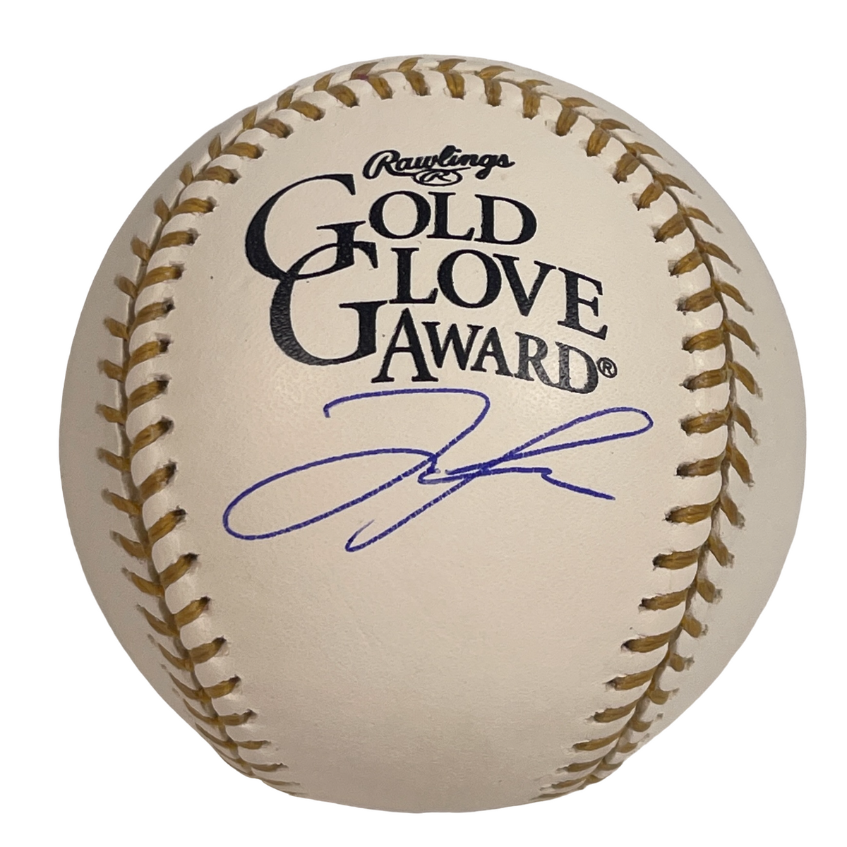 Jose Trevino Signed Rawlings Gold Glove Baseball New York Yankees Fanatics COA