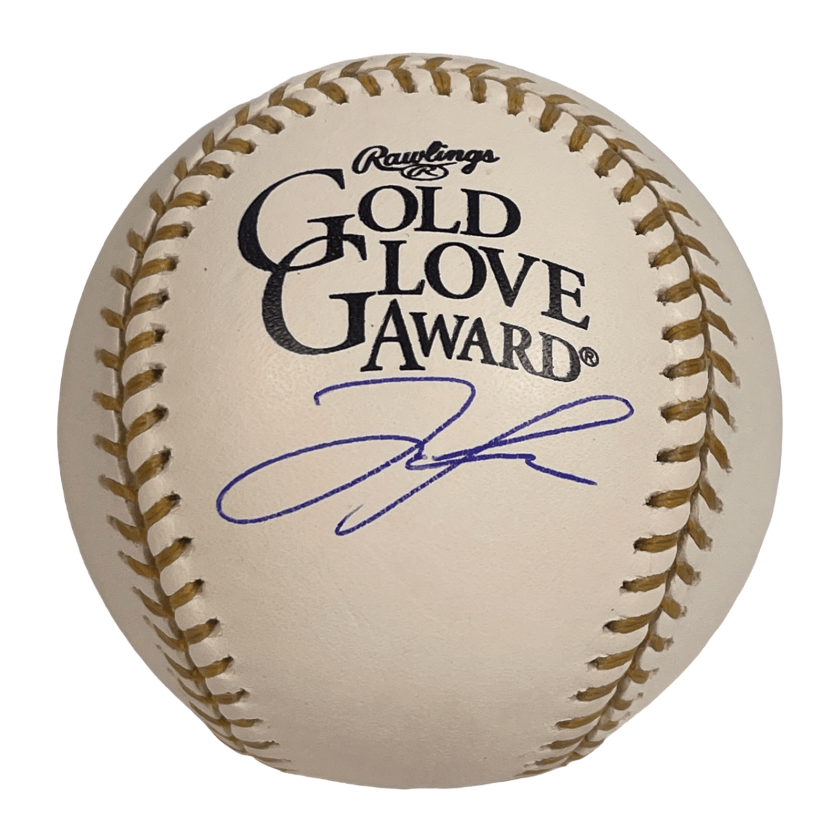 Jose Trevino Signed Rawlings Gold Glove Baseball New York Yankees Fanatics COA