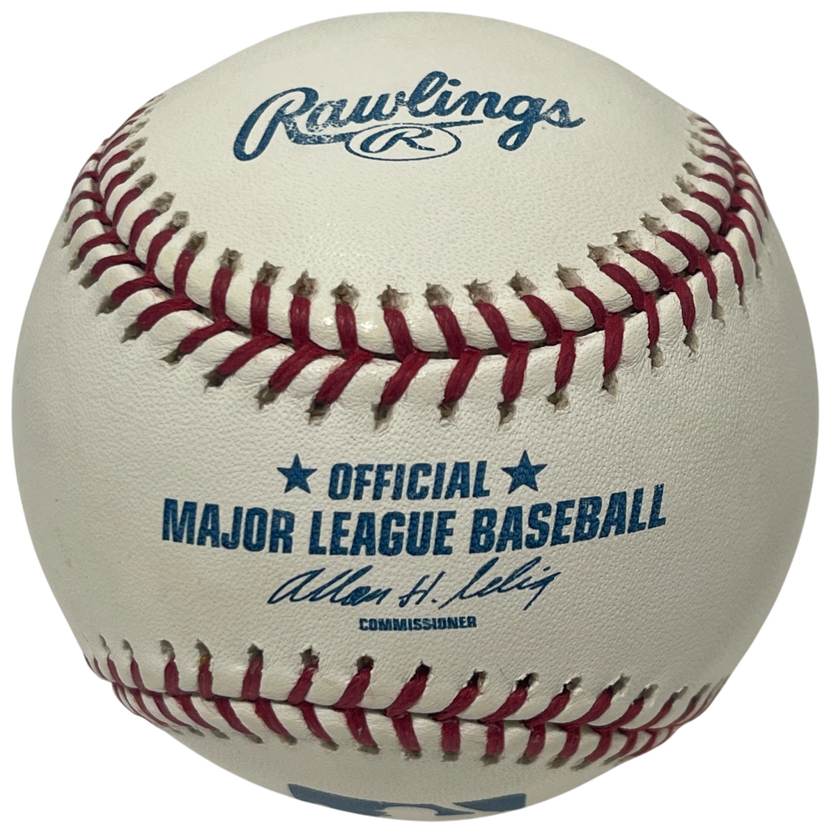 Omar Minaya Signed Autographed ROMLB Baseball Oakland Athletics LSCM COA