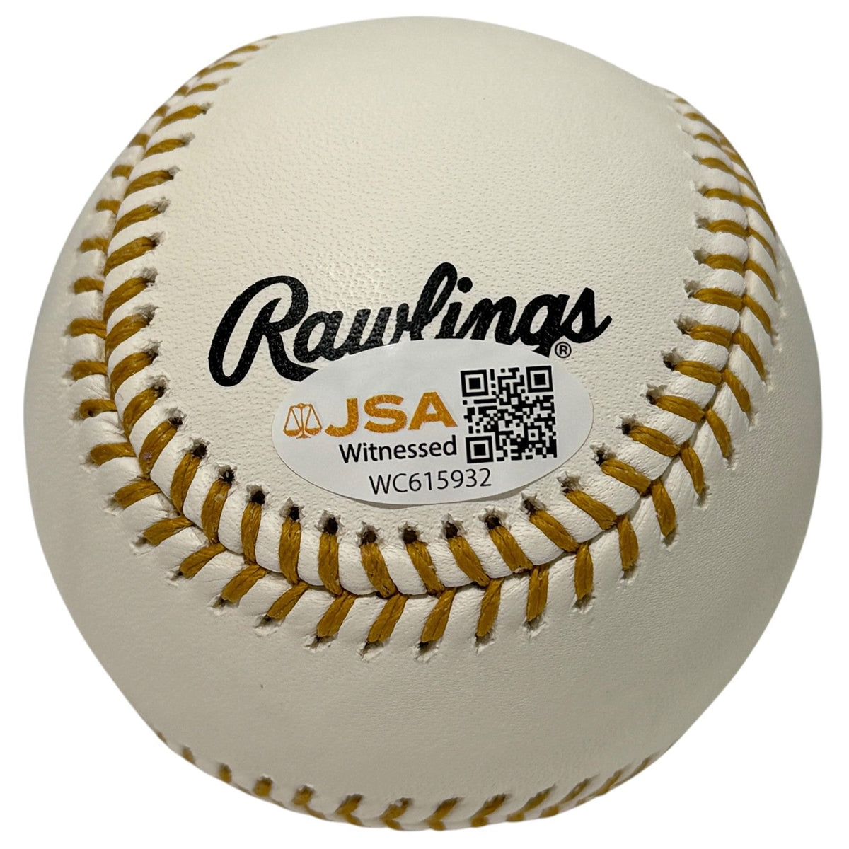 Devon White Signed Autographed Gold Glove Baseball w/ 7x GG JSA Witness COA