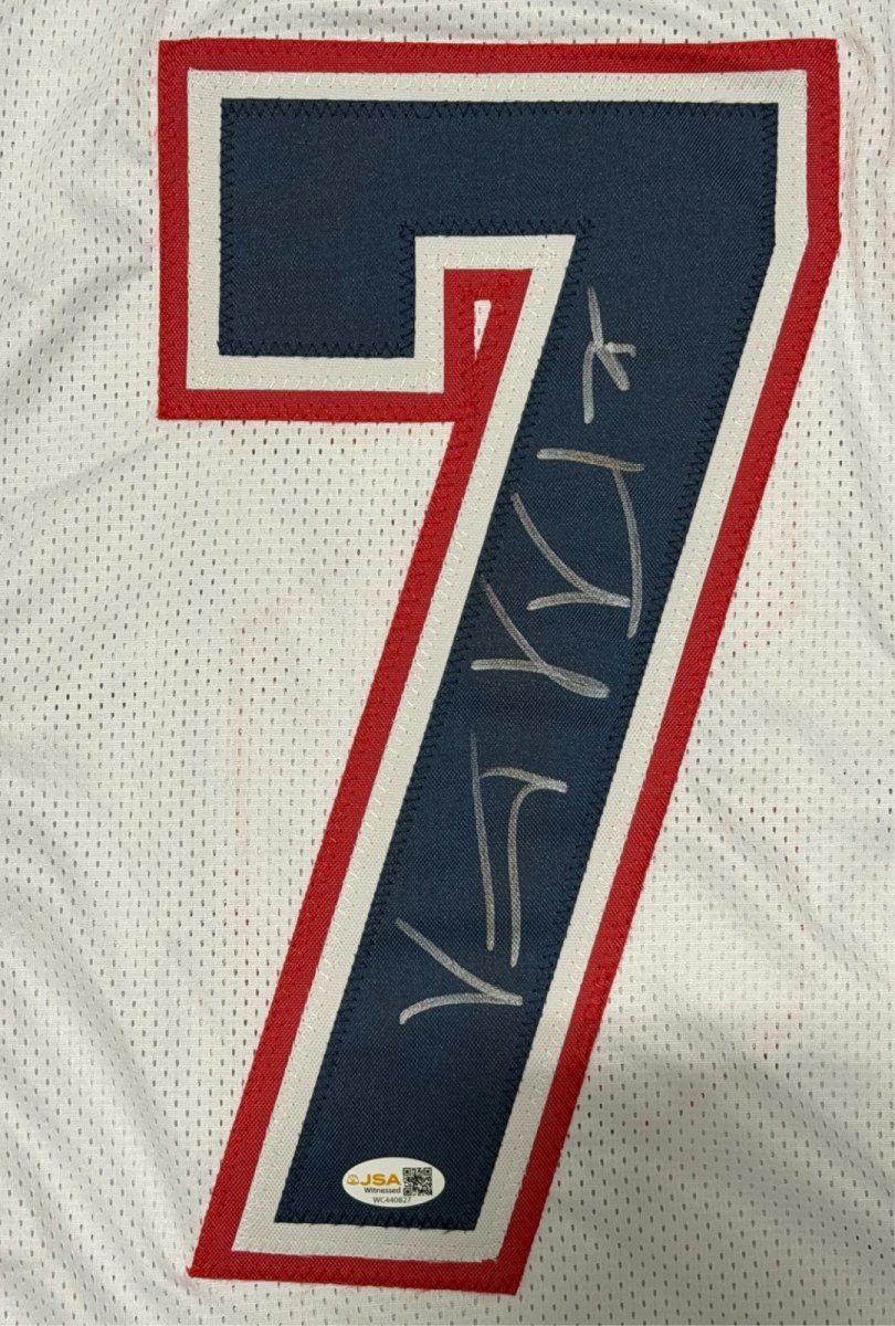 Vince Wilfork Signed New England Patriots Custom Jersey JSA Witness COA