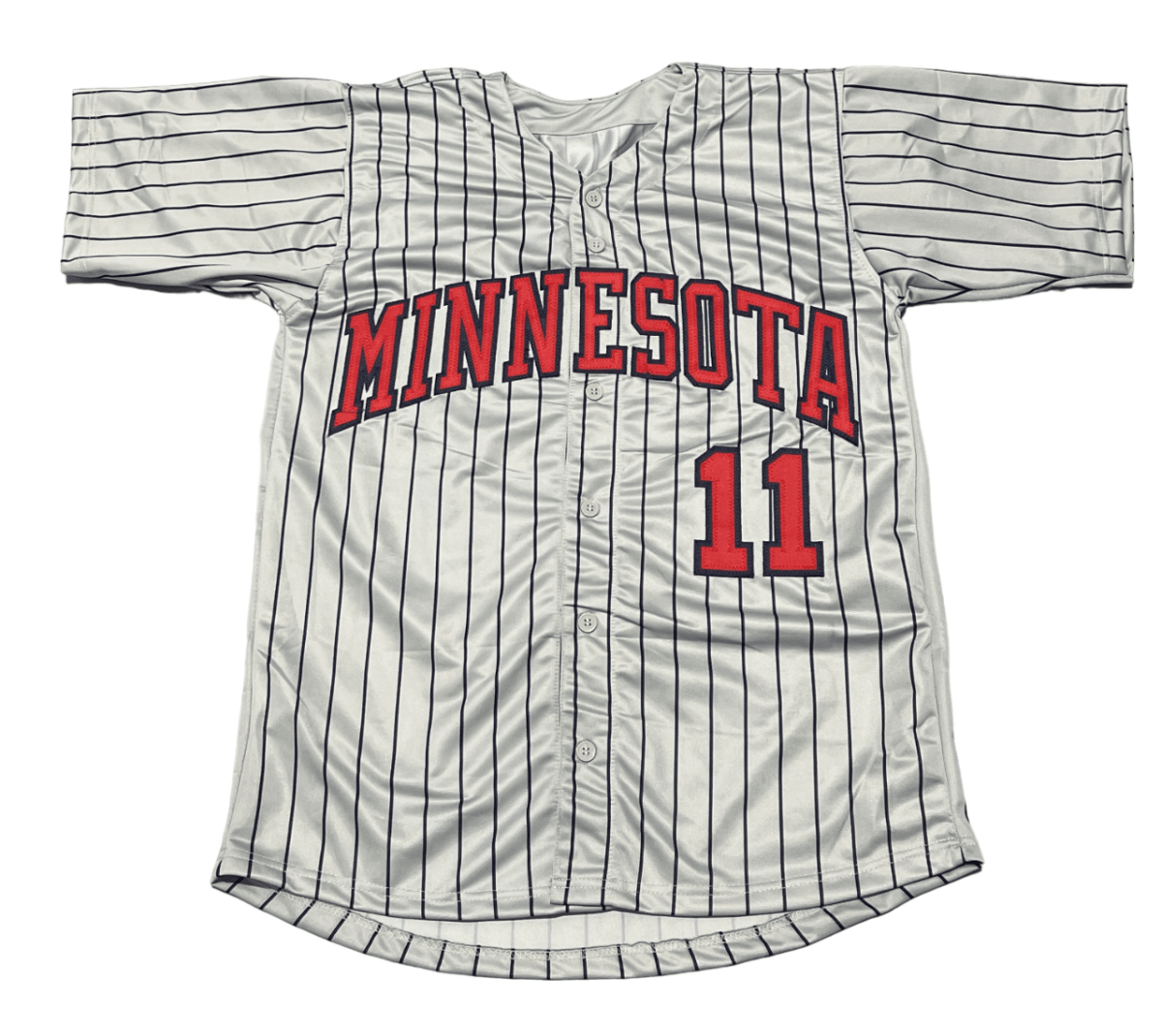 Chuck Knoblauch Signed Minnesota Custom Jersey w/ 91 AL ROY Beckett W BAS COA