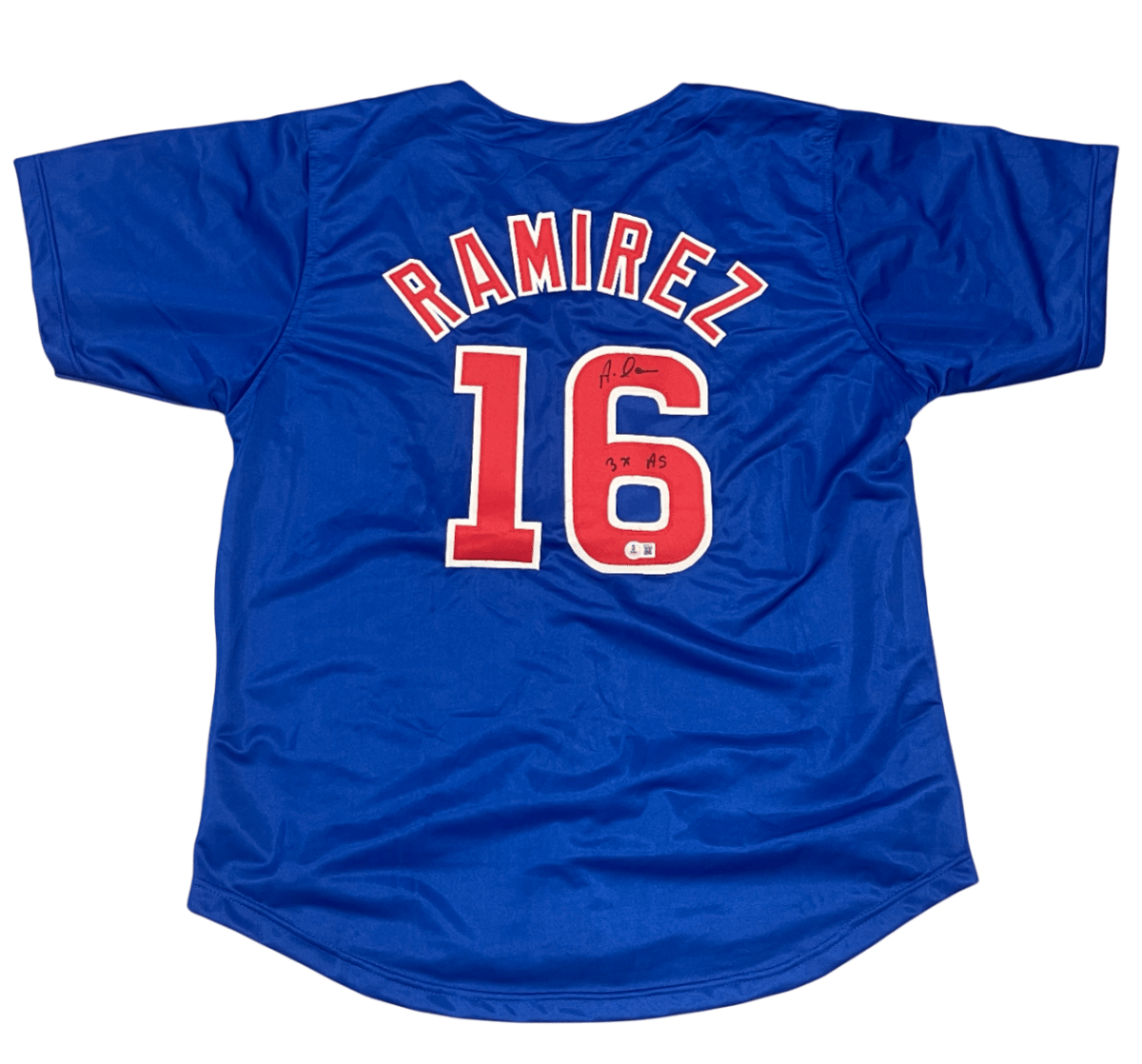 Aramis Ramirez Signed Chicago Cubs Custom Jersey w 3x AS Beckett Witness BAS COA