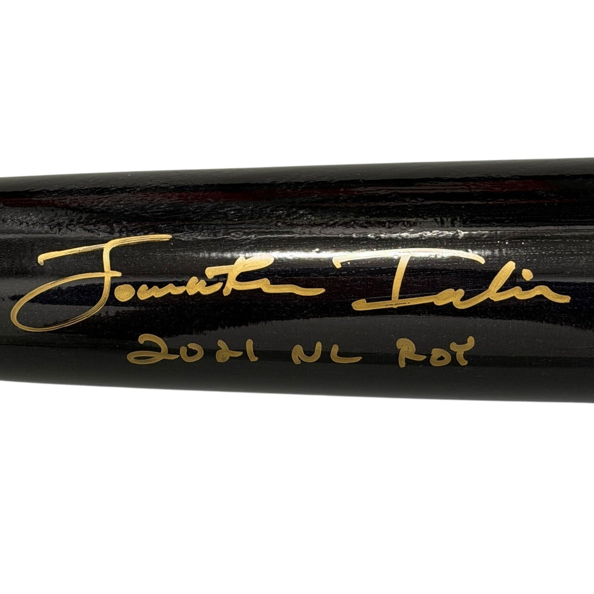 Jonathan India Signed Victus Game Model Bat w/ 2021 NL ROY PSA ITP HOLO COA