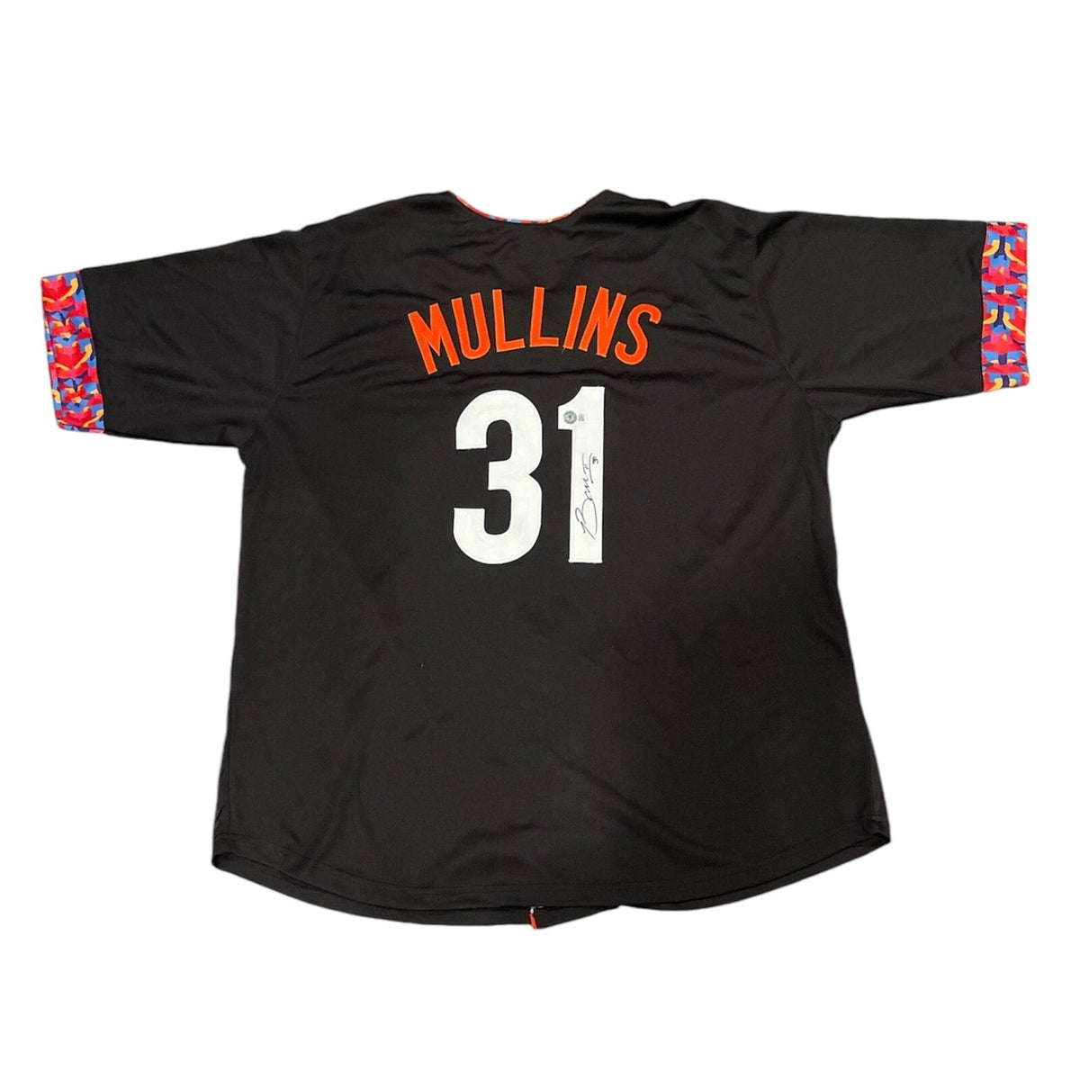 Cedric Mullins Signed Orioles City Connect Custom Jersey Beckett BAS COA