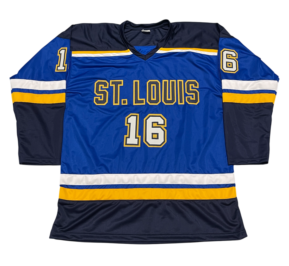Brett Hull Signed St Louis Blues Custom Jersey Beckett Witness BAS COA