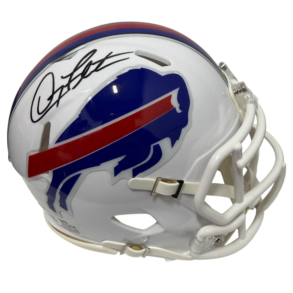 Doug Flutie Signed Autographed Buffalo Bills Speed Mini Helmet JSA Witness COA
