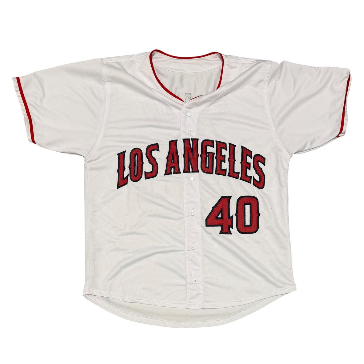 Bartolo Colon Signed Los Angeles Angels Custom Jersey Beckett Witness BAS COA