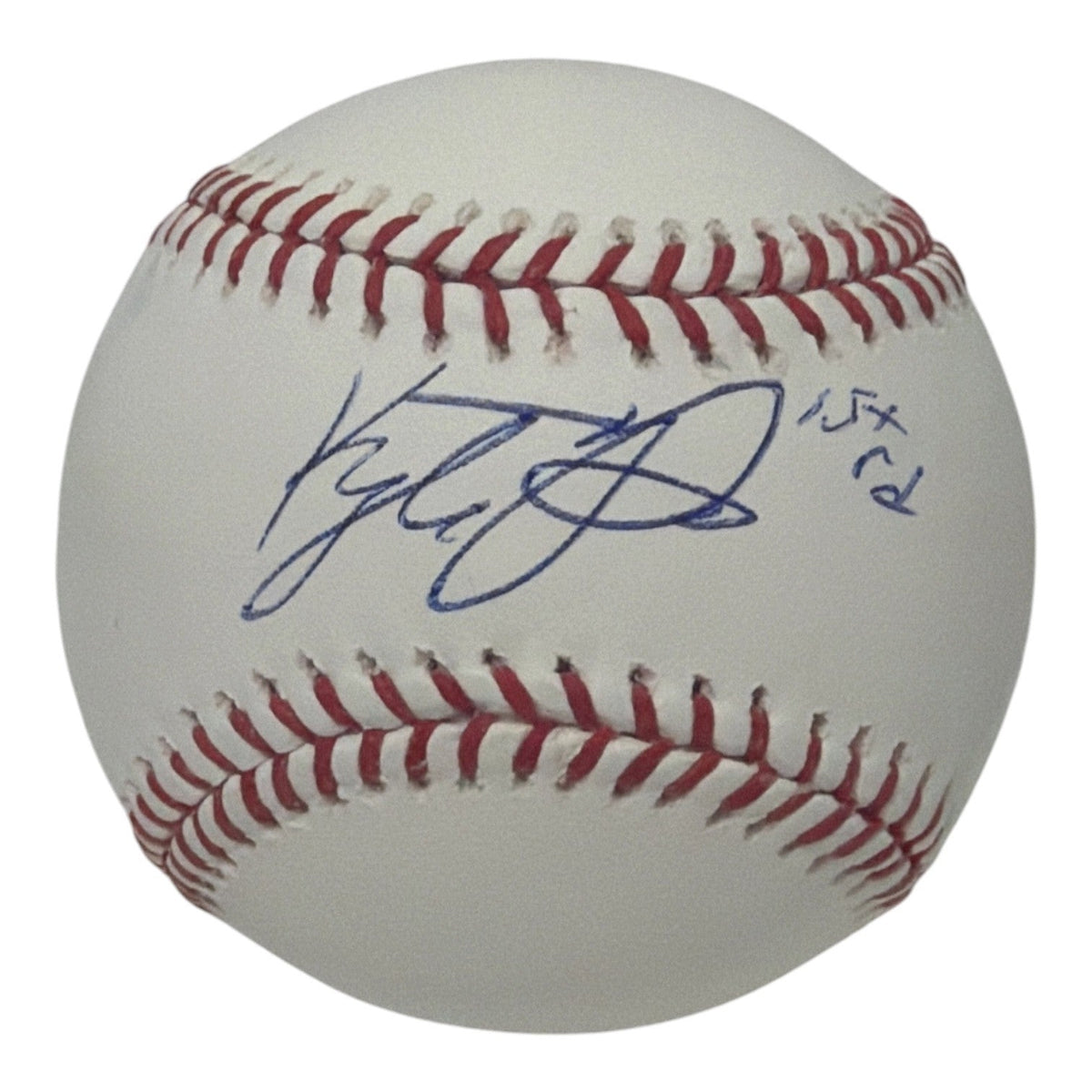 Kyle Tucker Signed Autographed ROMLB Baseball w/ 1st RD JSA COA Astros Dodgers