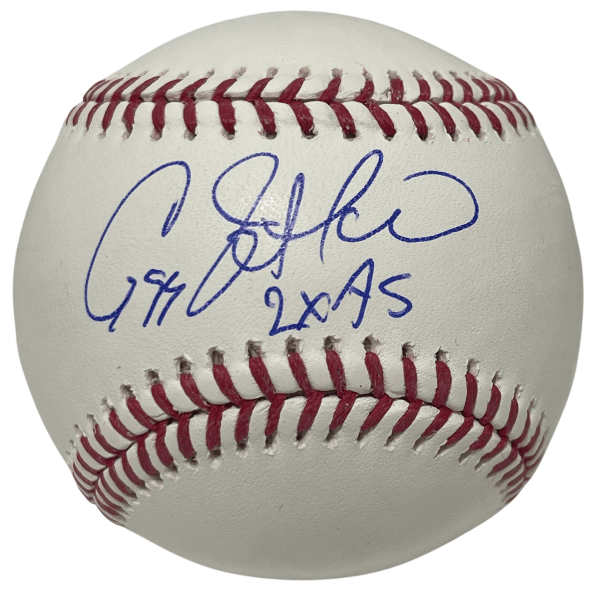 Gregg Jefferies Signed ROMLB Baseball w/ 2x AS Beckett Witness BAS COA