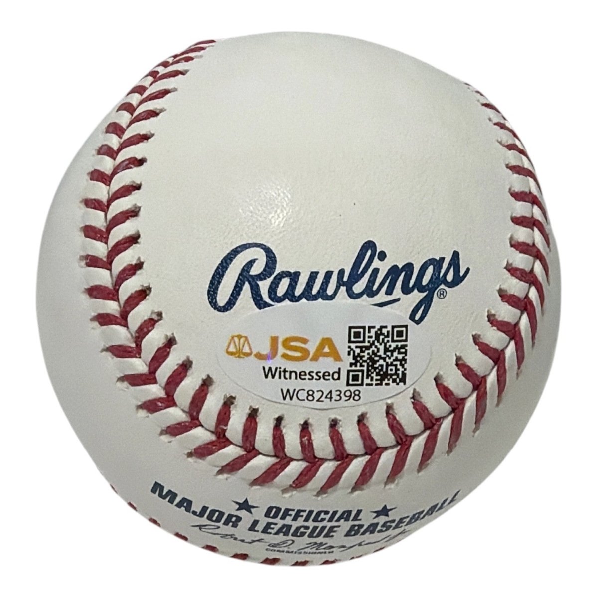 Dennis Martinez Signed Autographed ROMLB Baseball JSA Witness COA