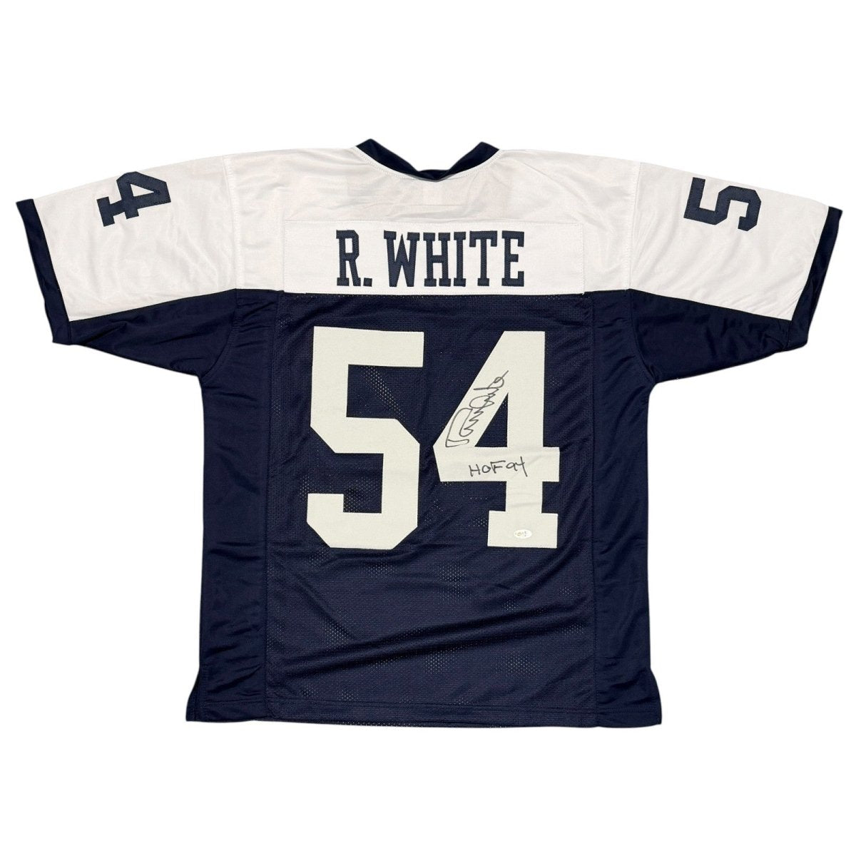 Randy White Signed Dallas Cowboys Custom TB Jersey w/ HOF 94 JSA Witness COA