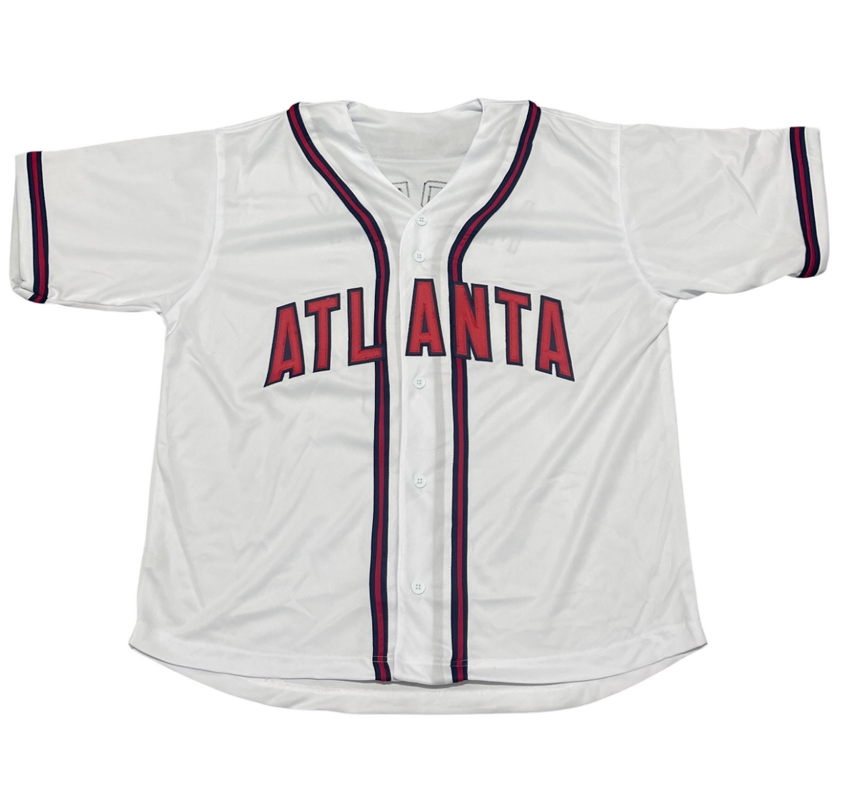 Dale Murphy Signed Braves Custom Jersey w/ NL MVP 82 83 Beckett BAS COA