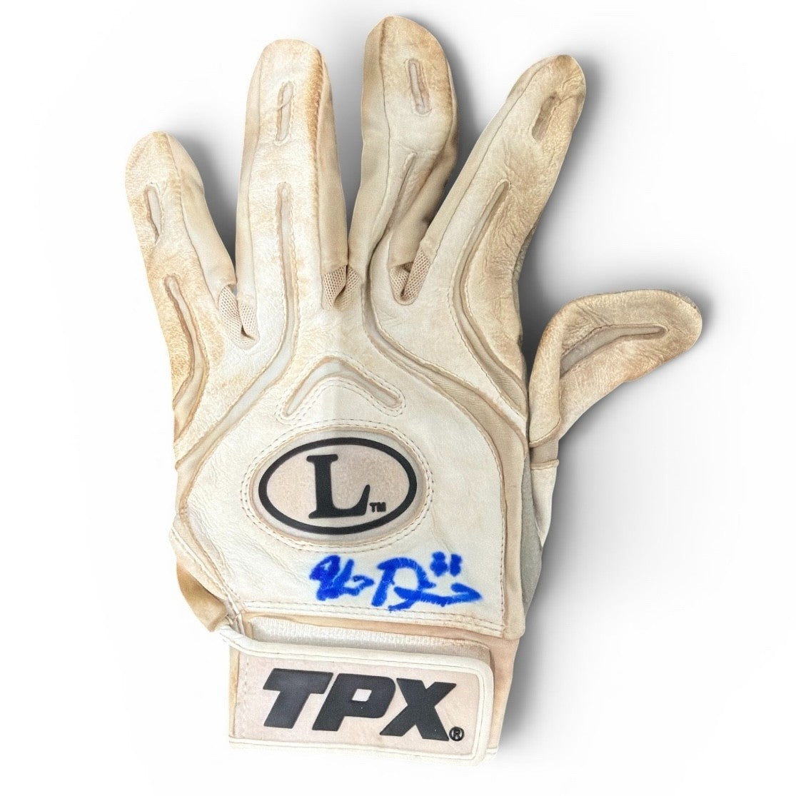Kevin Plawecki Signed Game Used GU Batting Gloves TPX New York Mets LSCM COA