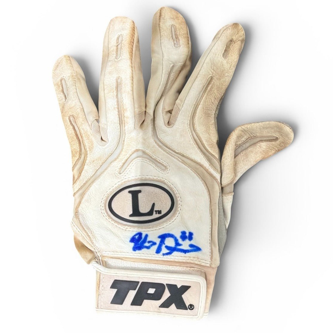 Kevin Plawecki Signed Game Used GU Batting Gloves TPX New York Mets LSCM COA
