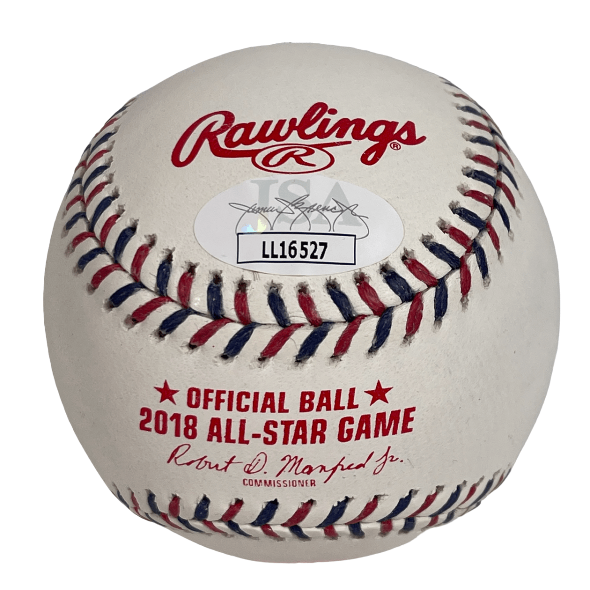 Max Scherzer Signed 2018 All Star Game ROMLB Baseball JSA COA Nationals A