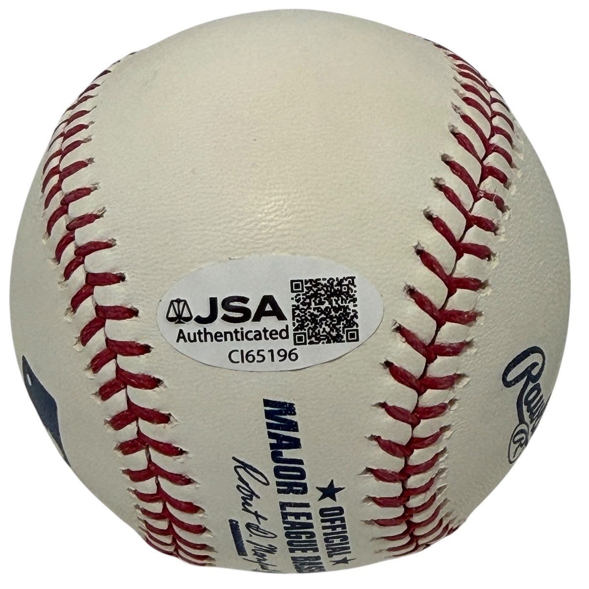 Robert Hassell Signed Full Name ROMLB Baseball w/ 2020 1st Round Insc. JSA COA