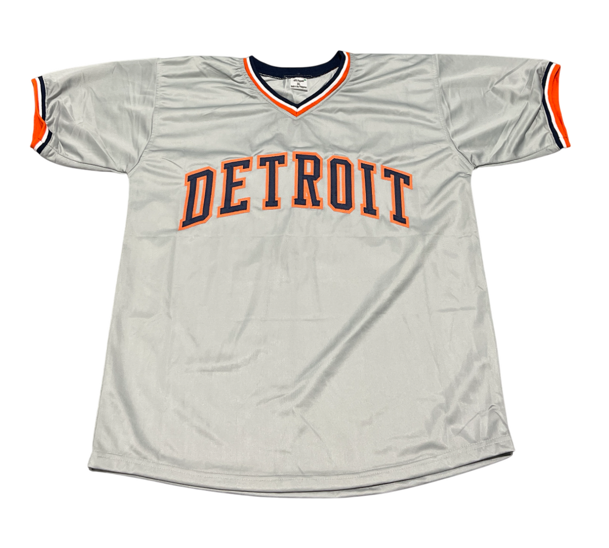 Mickey Tettleton Signed Detroit Tigers Custom Jersey w/ 3 Ins Beckett W BAS COA