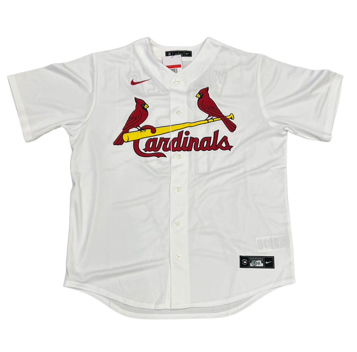 Jordan Walker Signed Auto Cardinals Official Nike Jersey "Heir" Beckett BAS COA