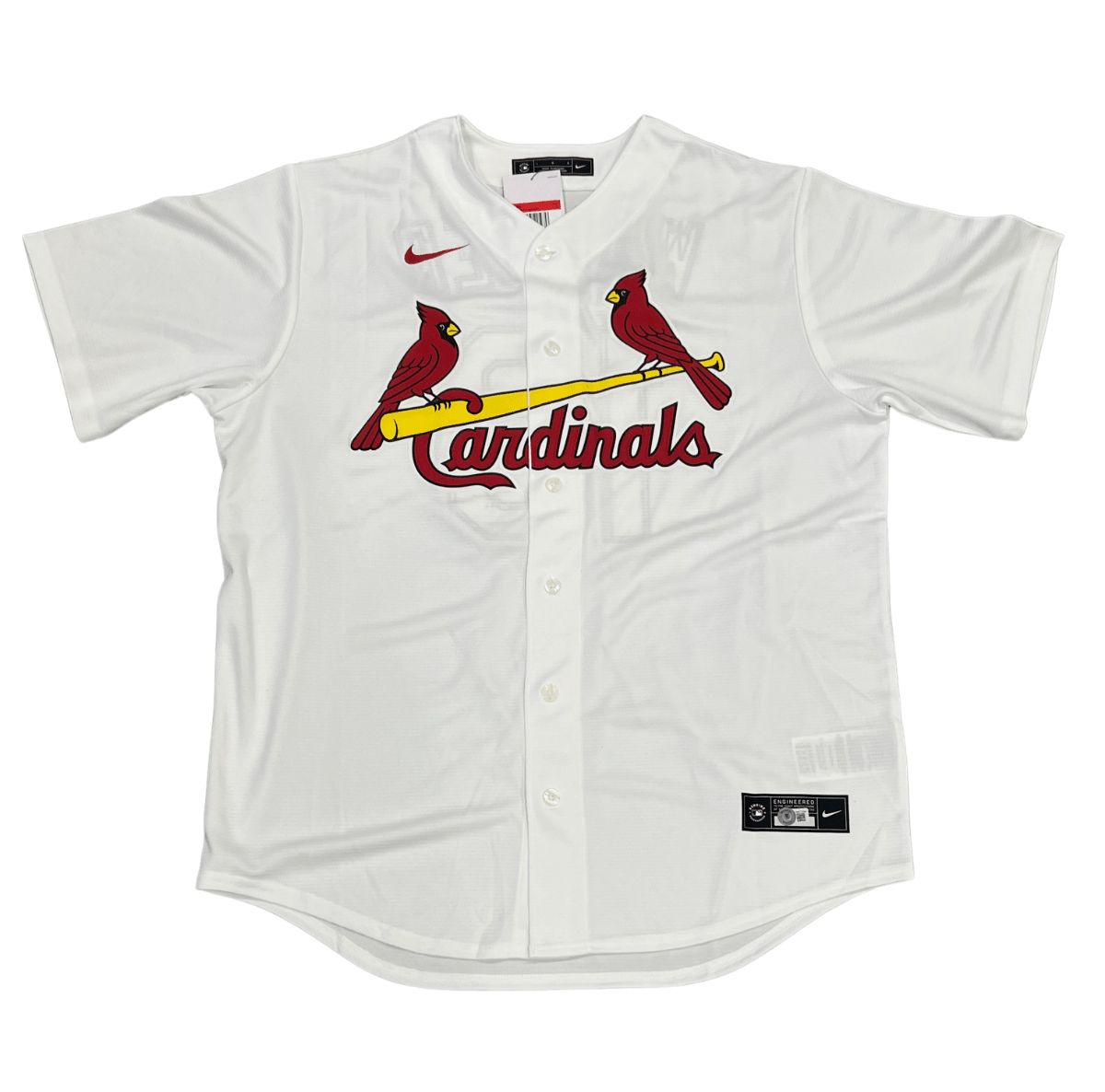 Jordan Walker Signed Auto Cardinals Official Nike Jersey "Heir" Beckett BAS COA