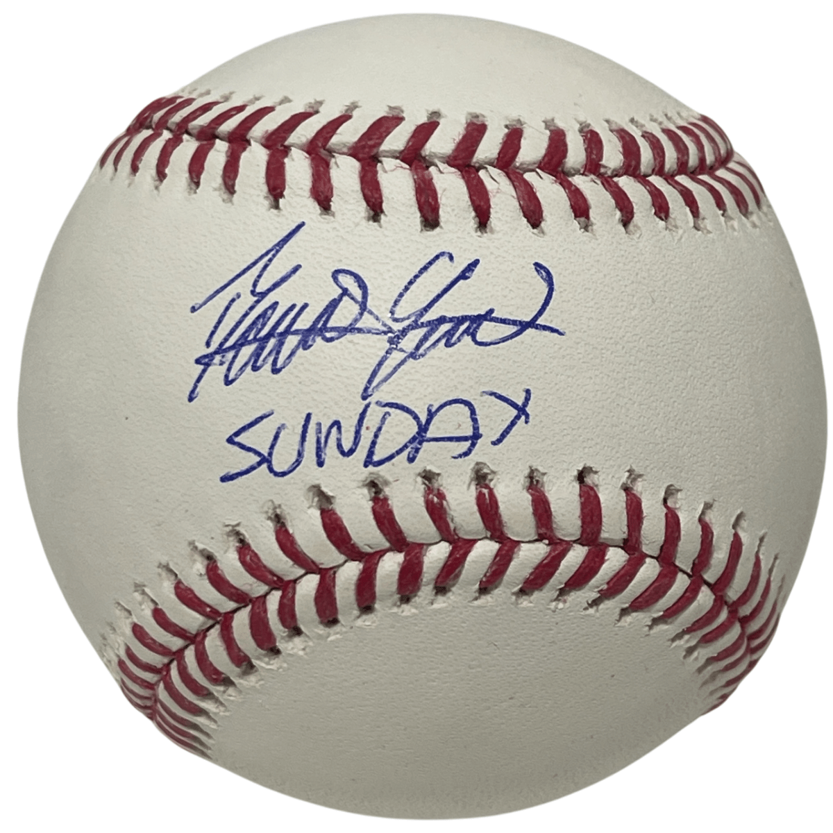 Domingo German Signed ROMLB Baseball w/ SUNDAY Inscription JSA COA Yankees PG