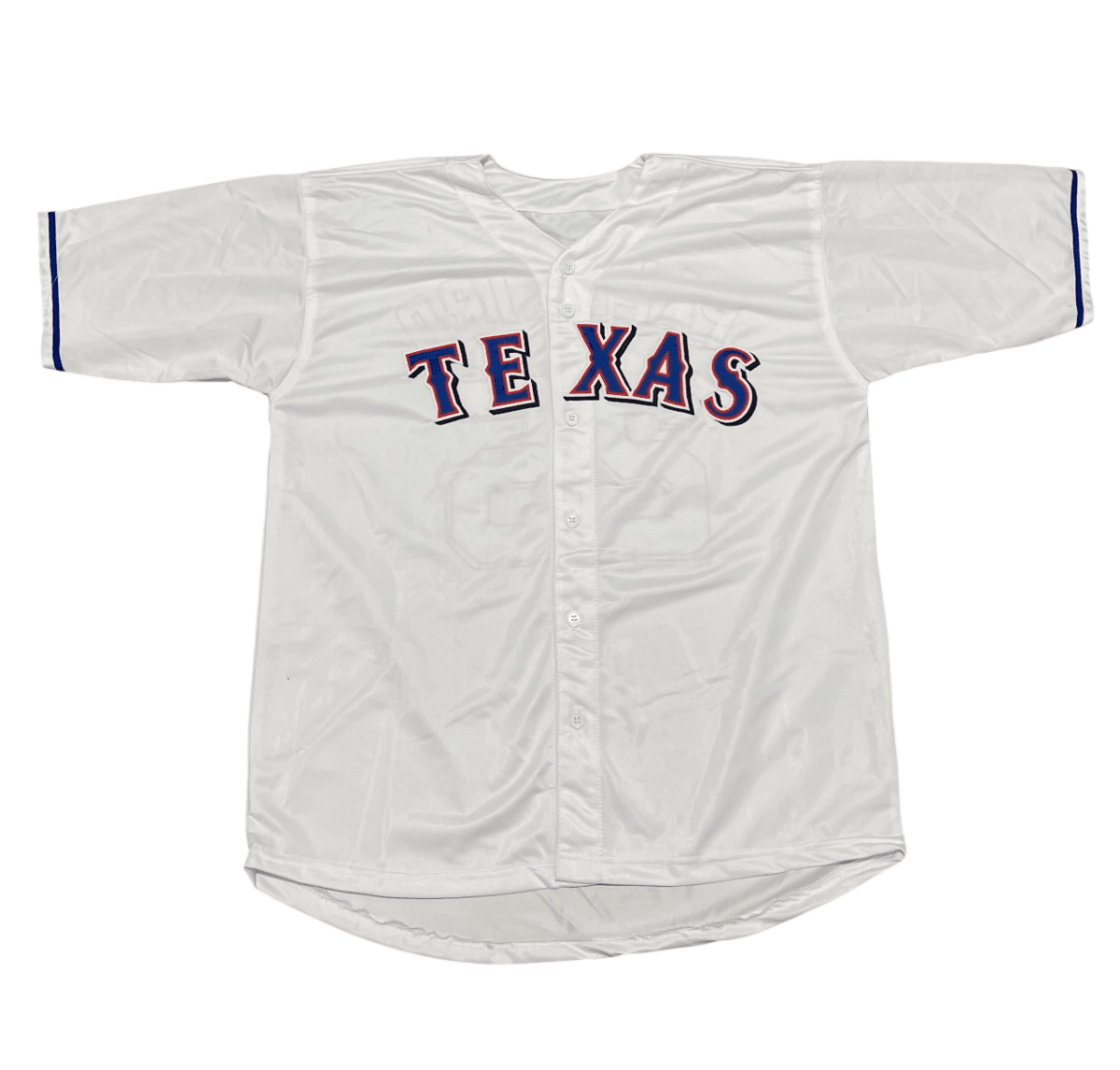 Rafael Palmeiro Signed Rangers Custom Jersey w/ 569 3020 Beckett Wit BAS COA