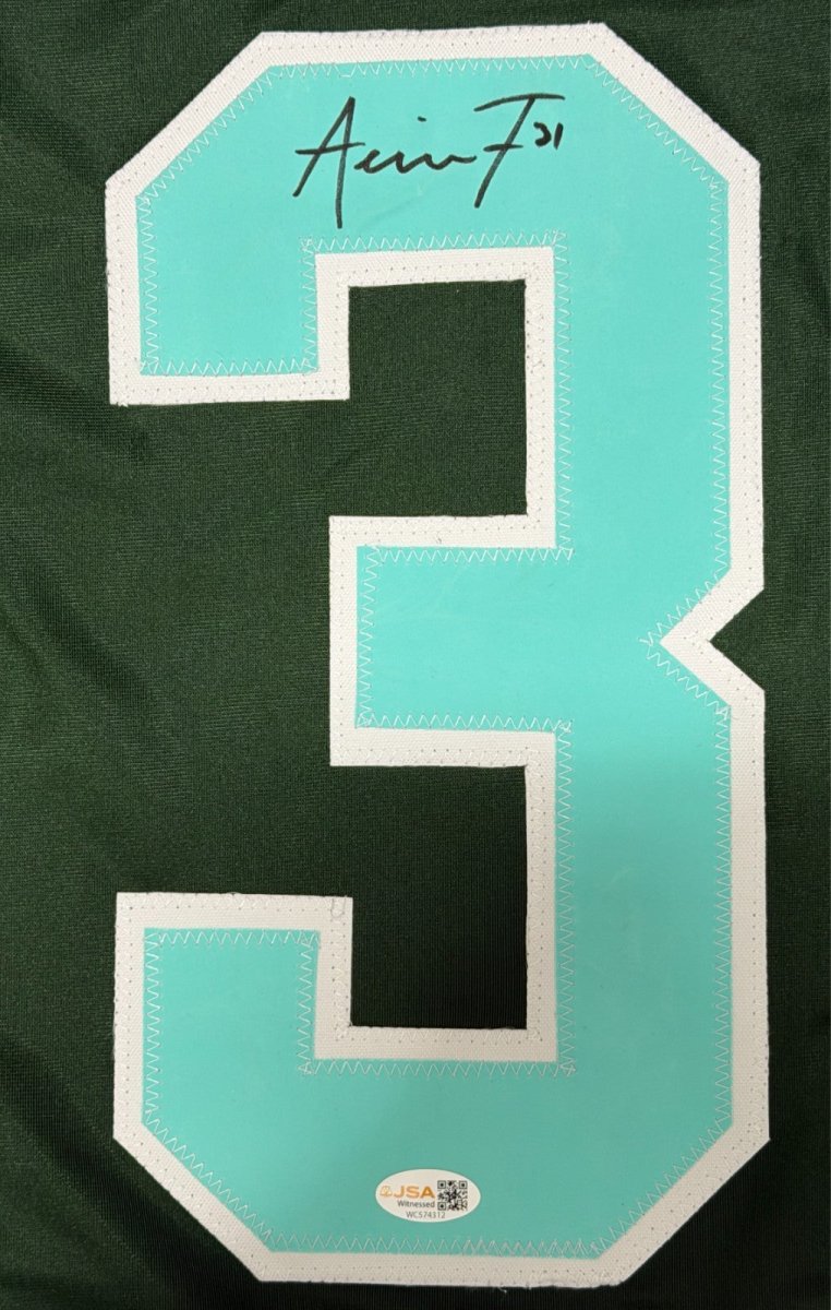 Aerin Frankel Signed Autographed Boston Fleet Custom Jersey JSA Witness COA