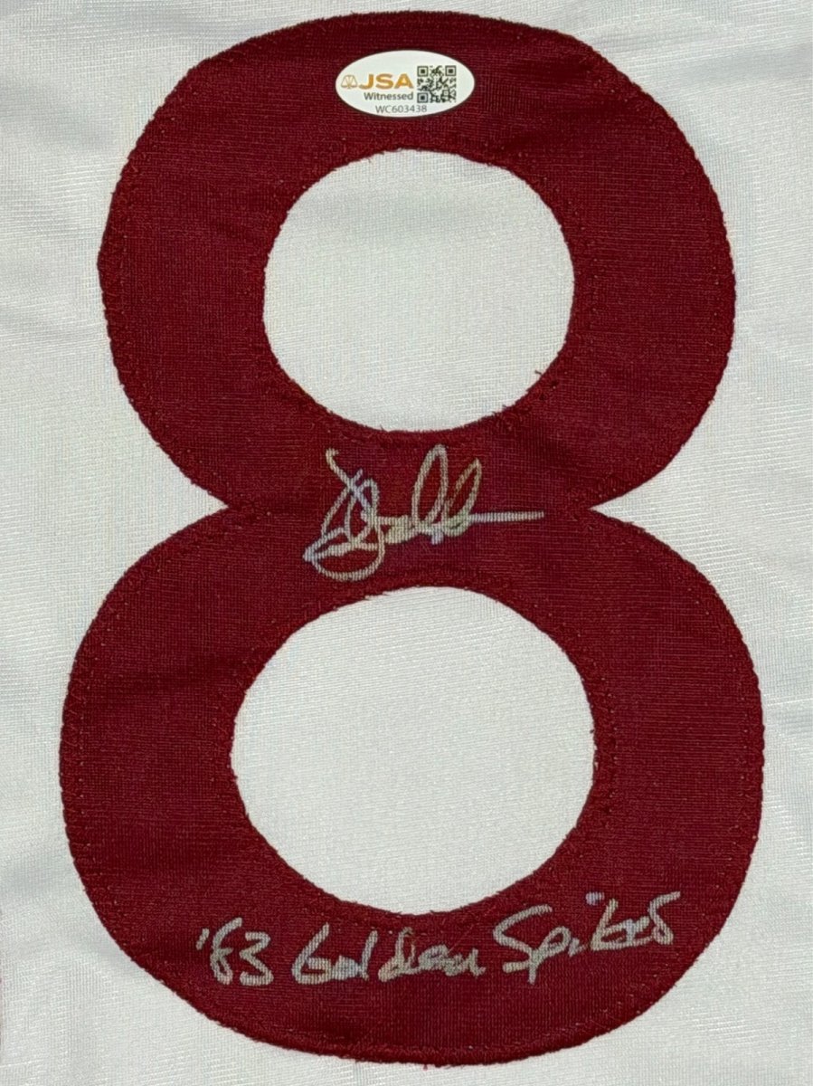 Dave Magadan Signed Alabama Custom Jersey w/ 83 Golden Spikes JSA Witness COA